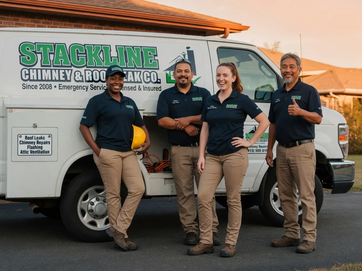 Chimney flashing repair company in Deep Gap, NC